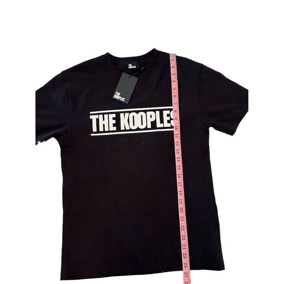 The Kooples Women’s Black Logo Graphic Print T-Shirt Size S - Picture 13 of 15